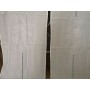 Coppia Tende purissimo lino ricamo Punto Pieno Angeli a mano tenda 60x240cm