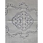 Copriletto puro lino con ricamo Intaglio e punto pieno a mano Bedspread handmade