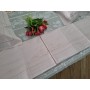 Lenzuola Bellavia puro cotone percalle con ricamo Punto Pieno a mano colore Rosa