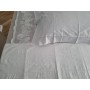 Spettacolare Lenzuolo Cotone Percalle ricamo Punto Pieno a mano Sheet handmade