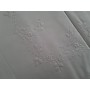 Spettacolare Lenzuolo Cotone Percalle ricamo Punto Pieno a mano Sheet handmade